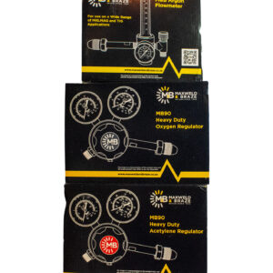 Maxweld & Braze (M&B Argon Flowmeter) & (MB90 Heavy Duty Oxygen Regulator)